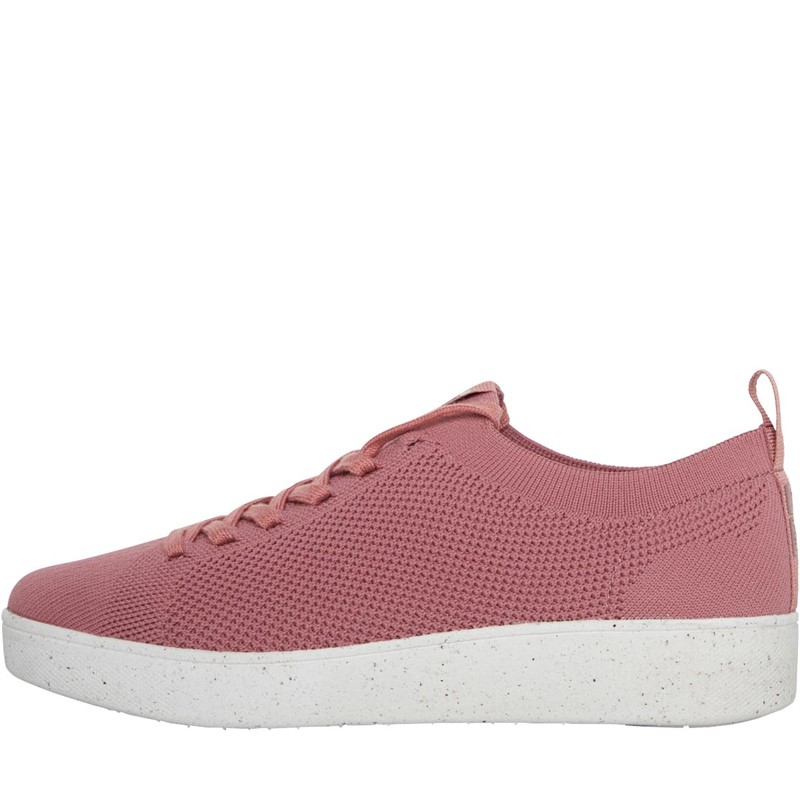 Buy FitFlop Womens Rally Multi-Knit Trainers Warm Rose