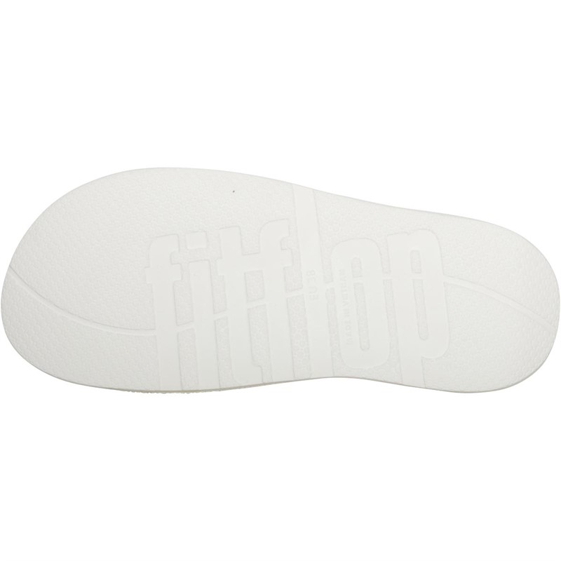 FitFlop Womens iQushion Slides Cream