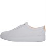 FitFlop Womens Rally Canvas Trainers Soft Grey