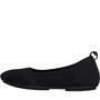 FitFlop Womens Allegro Multi-Knit Ballerina Shoes All Black