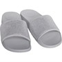 FitFlop Dames iQushion Embellished Slides Slippers Lichtgrijs