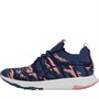 FitFlop Womens Vitamin FF Camo Knit Trainers Midnight Navy Mix
