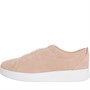 FitFlop Womens Rally Suede Trainers Beige