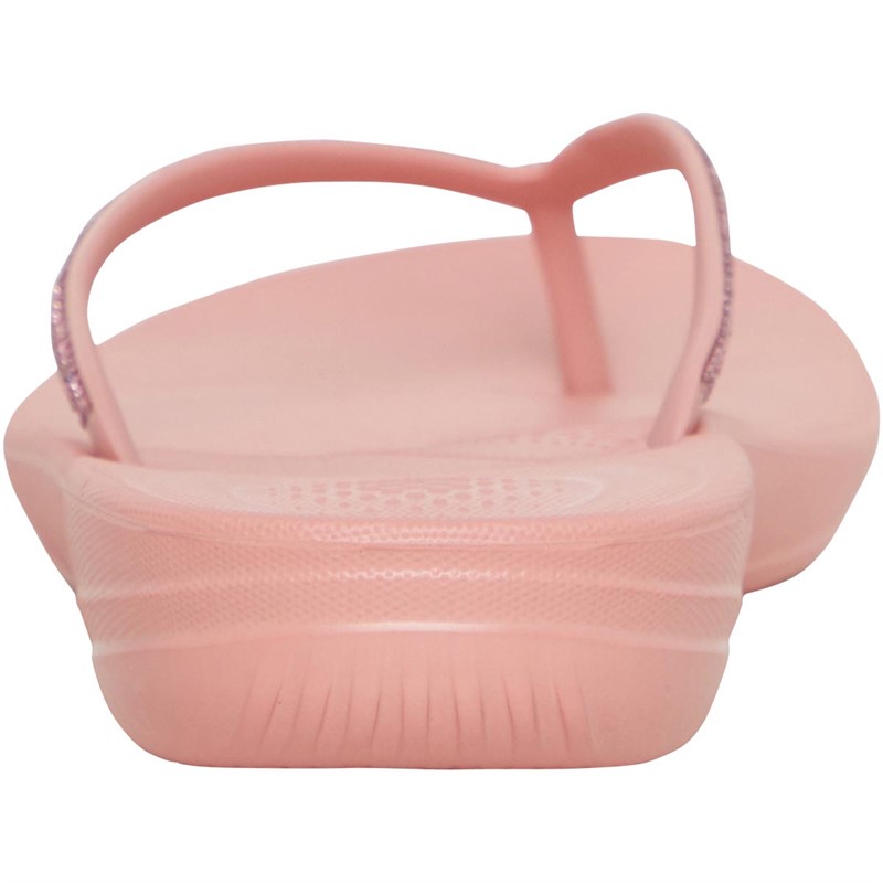 FitFlop Womens Iqushion Sparkle Flip Flops Corralina