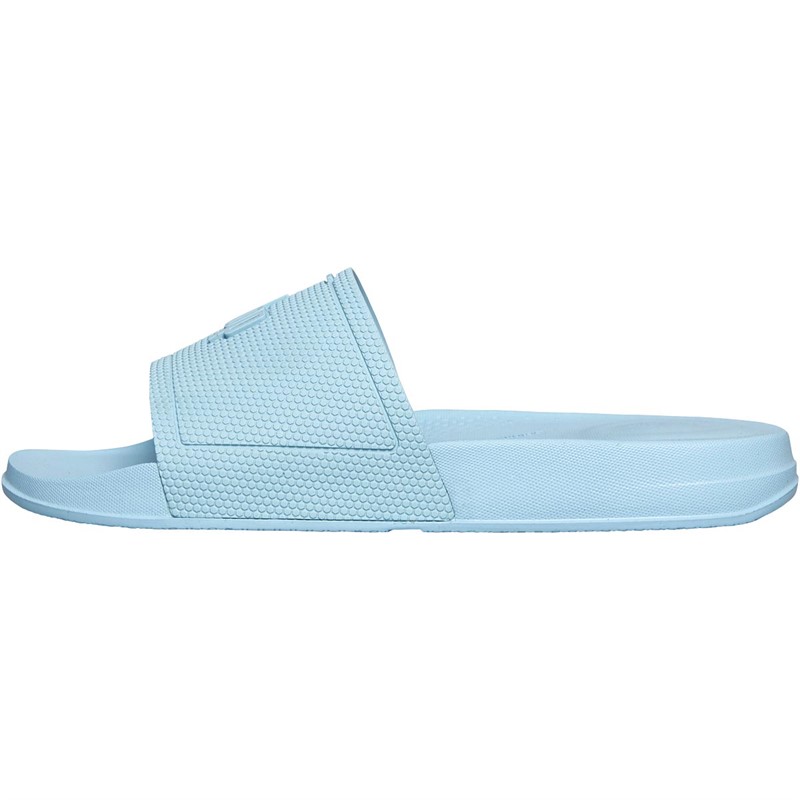 FitFlop Slider Sandales Iqushion Femme Bleu Ciel