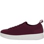 FitFlop Dames Rally E01 Sneakers Donkerbordeauxrood