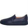 FitFlop Womens Rally Leather Slip-On Skate Trainers All Midnight Navy