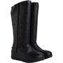 FitFlop Womens Original Mukluk Shearling Leather Calf Boots All Black