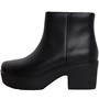FitFlop Womens Pilar Leather Ankle Boots All Black