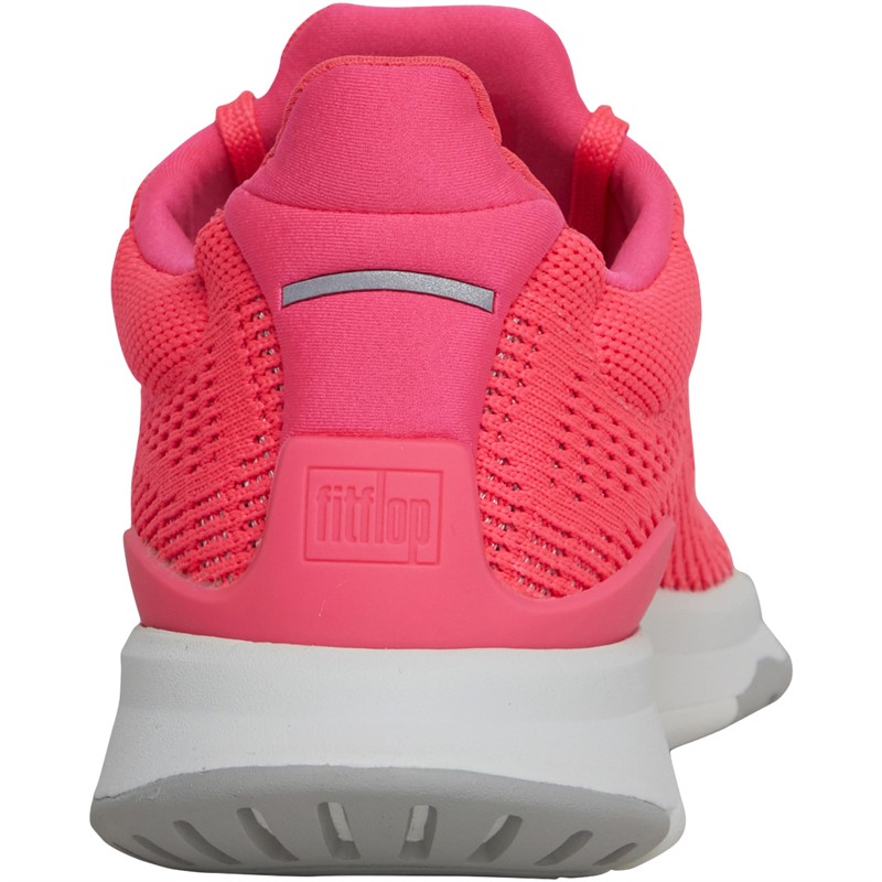 FitFlop Womens Vitamin FFX Knit Sports Trainers Pop Pink