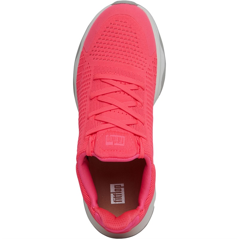 FitFlop Womens Vitamin FFX Knit Sports Trainers Pop Pink