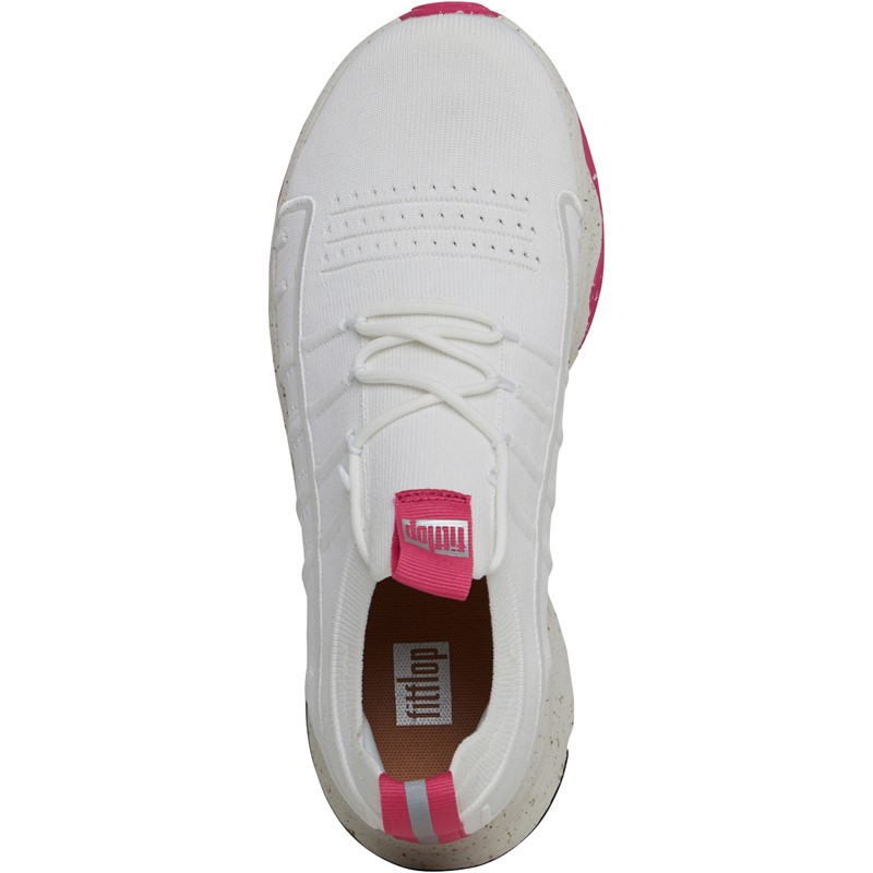 FitFlop Womens Vitamin FF E01 Sports Trainers Urban White Mix