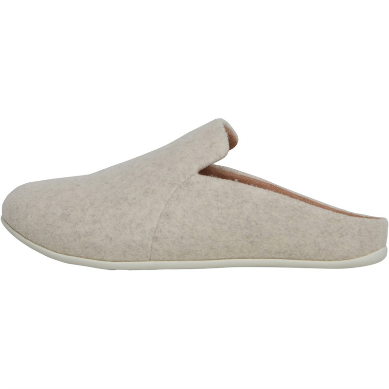 FitFlop Womens Chrissie Slippers Ivory