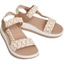 FitFlop Womens Surff Sandals Beige Mix