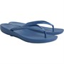 FitFlop Womens Iqushion Sparkle Flip Flops Sail Blue