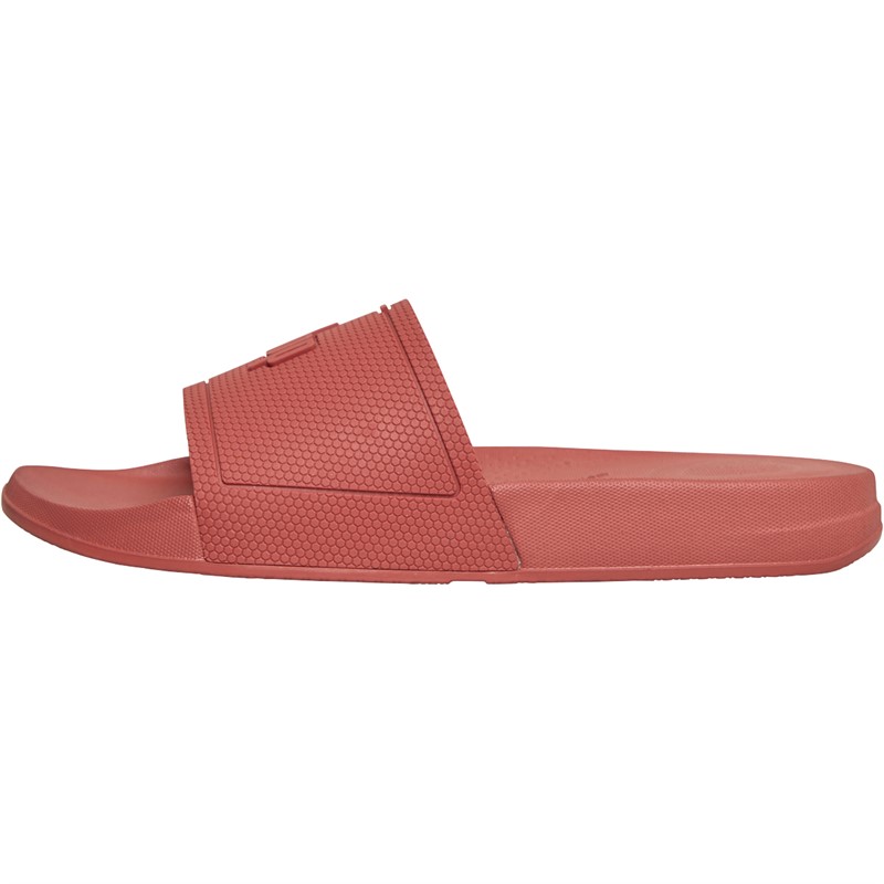 FitFlop Womens Iqushion Sliders Dusky Red