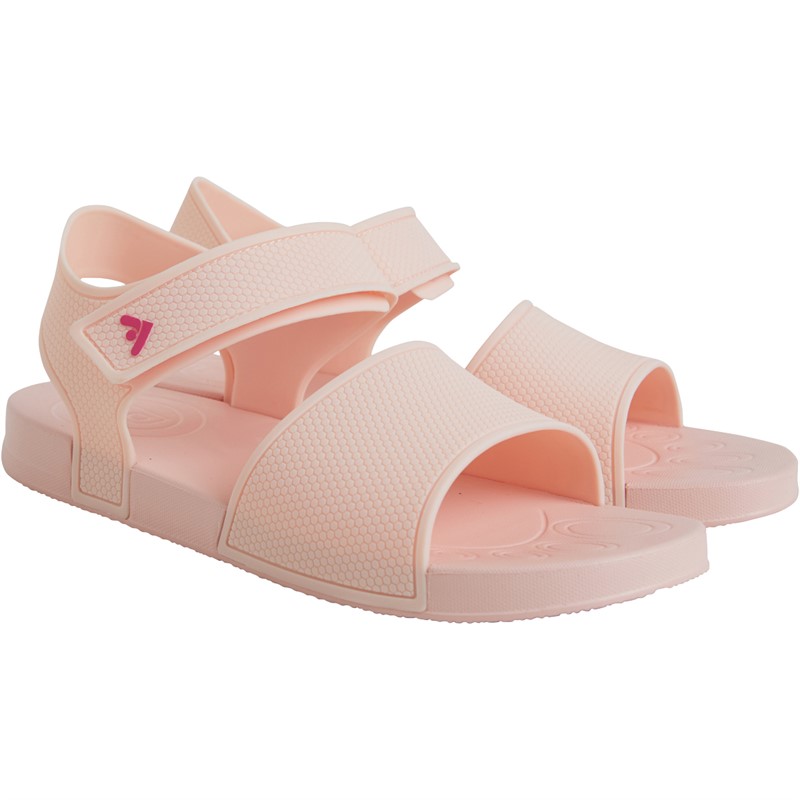 Buy FitFlop Girls Iqushion Back Strap Sandals Pink Salt