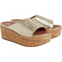 FitFlop Womens Eloise Wedge Sliders Platino