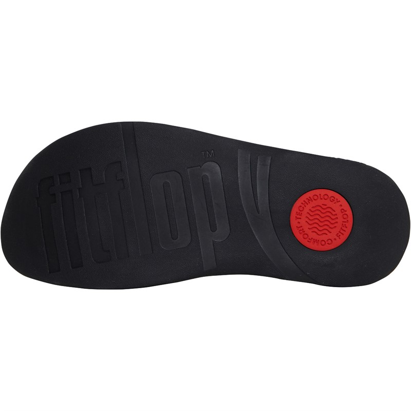 FitFlop Womens Surfa Sandals Black