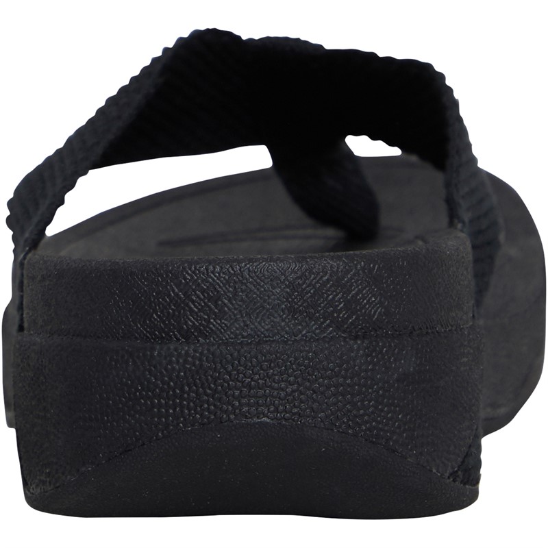 FitFlop Womens Surfa Sandals Black