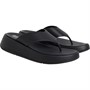 FitFlop Womens F-Mode Flatform Sandals All Black