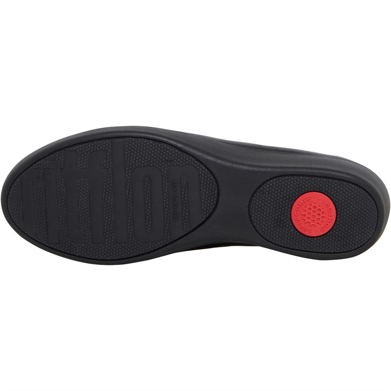 FitFlop Womens Superskate Slip On Shoes All Black