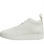 FitFlop Womens Rally High Top Trainers Urban White