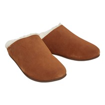 FitFlop Womens Chrissie Shearling Slippers Tumbled Tan