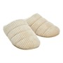 FitFlop Womens Chrissie Fleece Lined Corduroy Mule Slippers Ivory