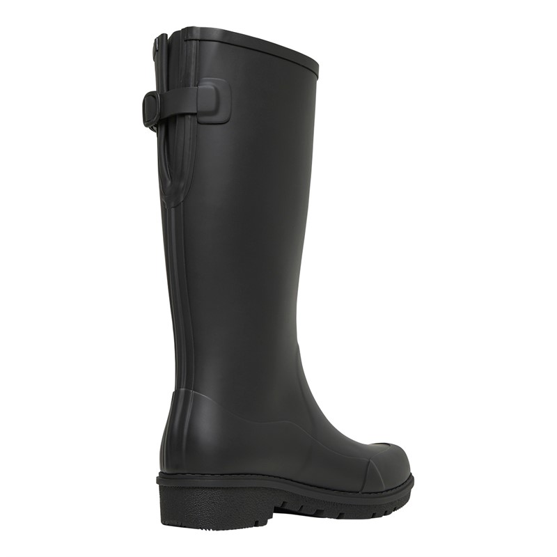 FitFlop Womens Wonderwelly Tall Wellies All Black