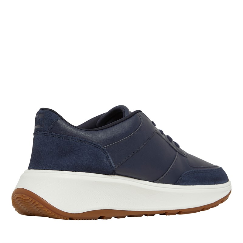 FitFlop Womens F-Mode Flatform Trainers Midnight Navy