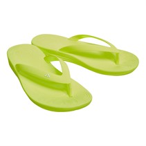 FitFlop Girls Iqushion Ergonomic Flip Flops Electric Yellow