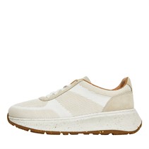 FitFlop Womens F-Mode E01 Flatform Trainers Urban White Mix