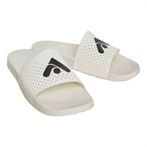 FitFlop Mens Iqushion Mens Arrow Pool Sliders Urban White