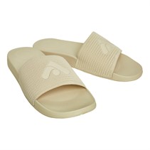 FitFlop Mens Iqushion Mens Arrow Knit Sliders Paris Beige