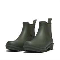 FitFlop Womens Wonderwelly Chelsea Boots Deep Green