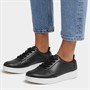 FitFlop Womens Rally Leather Panel Trainers Black