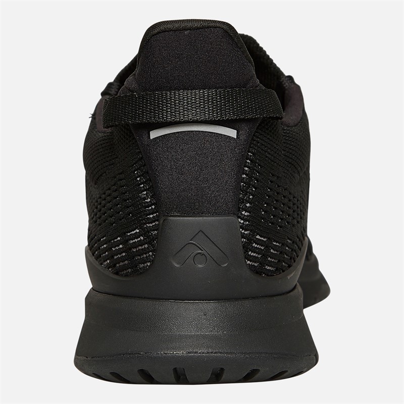 FitFlop Mens Vitamin FFX Mens Knit Sports Trainers Black/Pewter