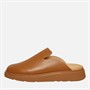 FitFlop Womens Gen-FF Leather Mules Light Tan