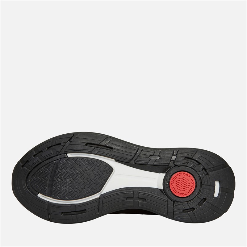 FitFlop Womens FF Runner Mesh Running Trainers Black