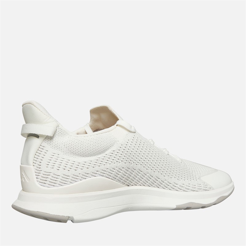 FitFlop Mens Vitamin FFX Mens Knit Sports Trainers Urban White/Tiptoe Grey