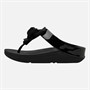 FitFlop Womens Florrie Toe Post Sandals Black