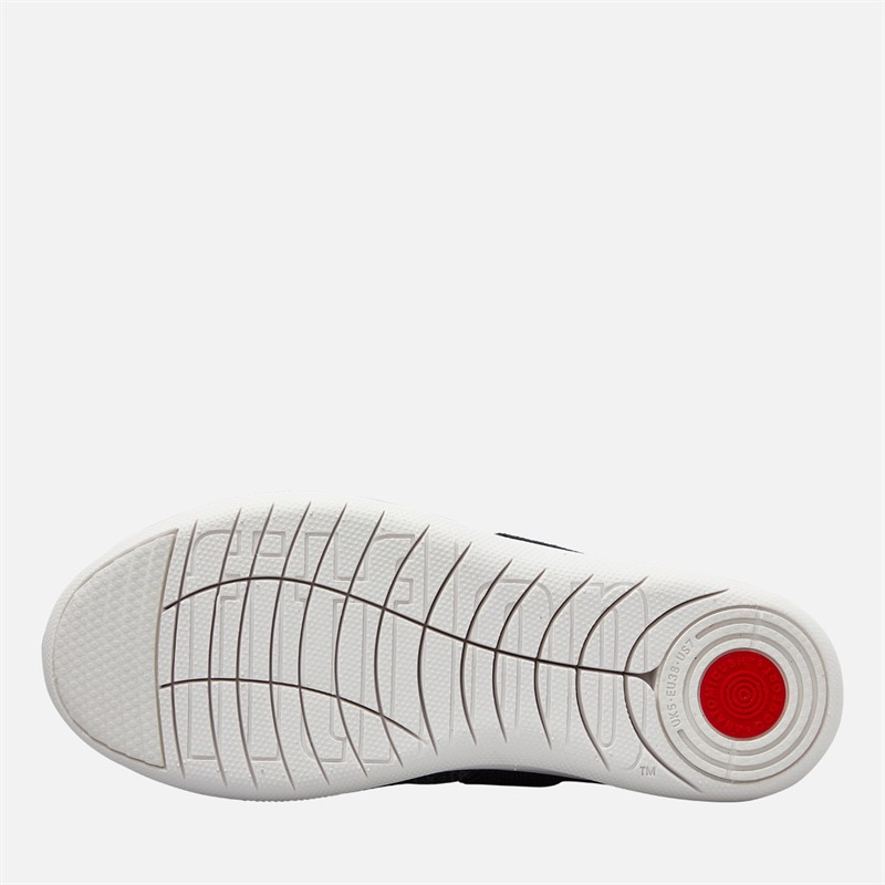 FitFlop Womens Uberknit Mary Jane Shoes Black/Soft Grey