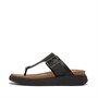 FitFlop Mens Gen FF Buckle Toe Post Sandals Black