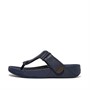 FitFlop Mens Trakk II Toe Post Sandals Navy