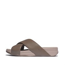 FitFlop Mens Surfer Cross Sliders Java Java
