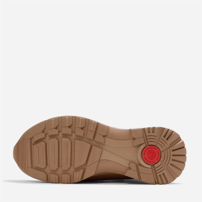 FitFlop Womens Neo D Hyker Warm Suede Pull On Outdoor Mini Boots Desert Tan