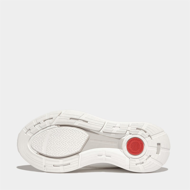 FitFlop Womens FF Mesh Running Trainers Urban White