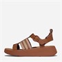FitFlop Womens F-Mode Fisherman Sandals Deep Tan/Paris Beige