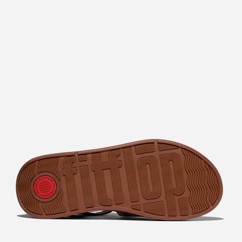FitFlop Womens F-Mode Fisherman Sandals Deep Tan/Paris Beige